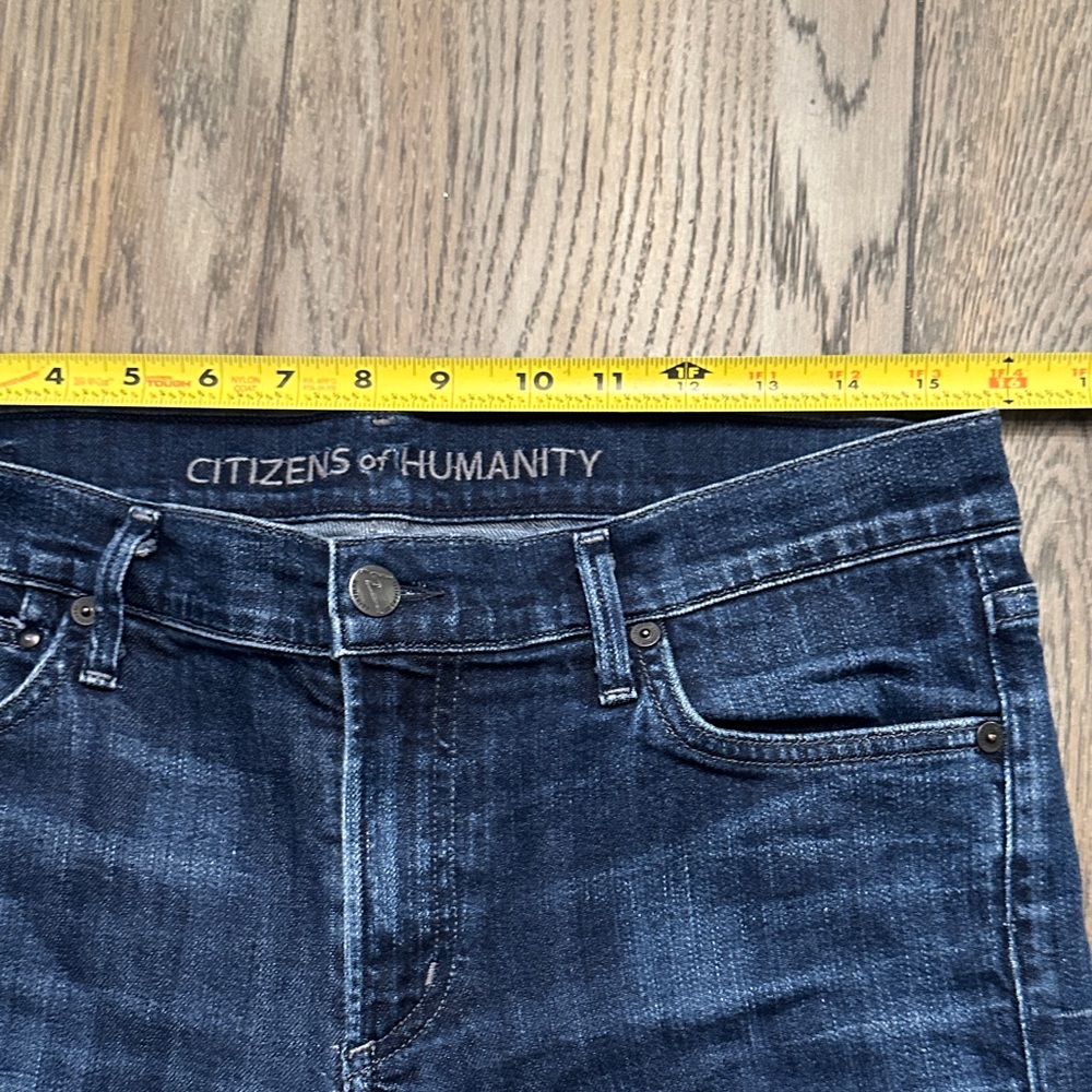Citizens of Humanity Kelly Dark Wash Bootcut Denim Jeans Y2K Low-Waist - Picture 8 of 12